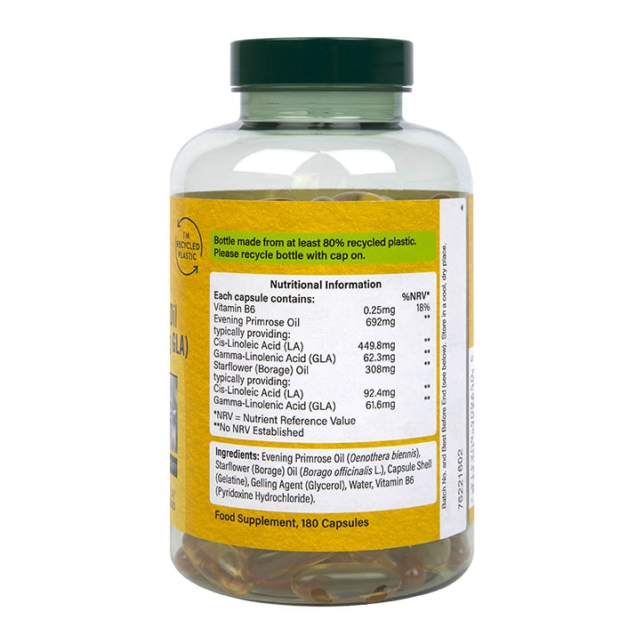 Holland & Barrett Evening Primrose Oil + Starflower Oil 180 Capsules